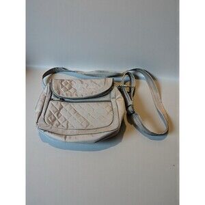 TRAVELON CLASSIC CROSSBODY 42916 ANTI-THEFT BAG Shoulder Bag QUILTED BEIGE